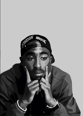 Tupac Shakur 2pac Rapper