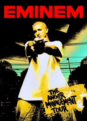 Eminem Anger Management Tour Poster