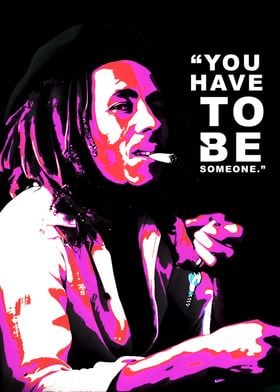 Bob Marley Quote Art