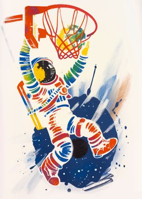 Space Jam: Astronaut Dunk