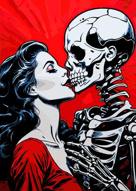 Skeleton Kiss