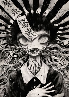 Horror Anime Girl