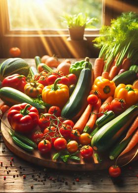 Fresh Vegetables Harvest