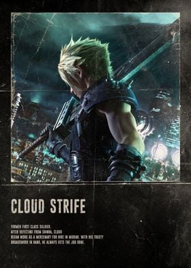 Cloud Strife Final Fantasy