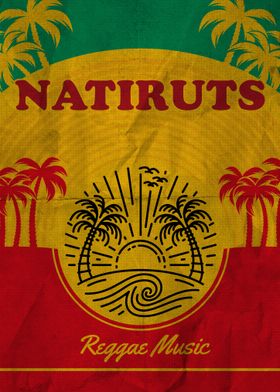 Natiroots Reggae Music Poster