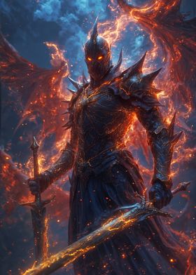 Fiery Knight