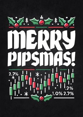 Merry Pipsmas – Festive Holiday Design for Traders