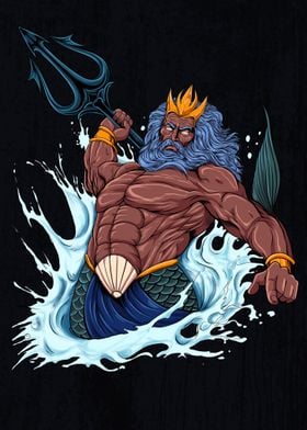 Poseidon, Greek God of the sea