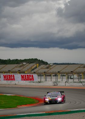 AudiR8 GT3 Storm - Race Car on Track