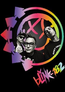 Blink-182 Band Poster