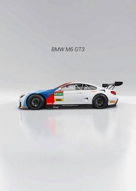 BMW M6 GT3 Race Car