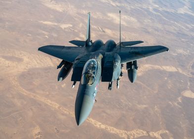 F-15E Strike Eagle in Flight