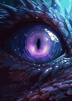 Dragon Eye Close-up