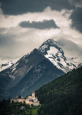 Castle in the Alps