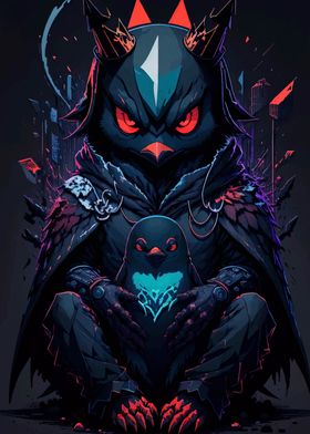 Dark Avian Guardian