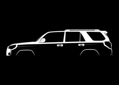 4Runner (2009) Silhouette