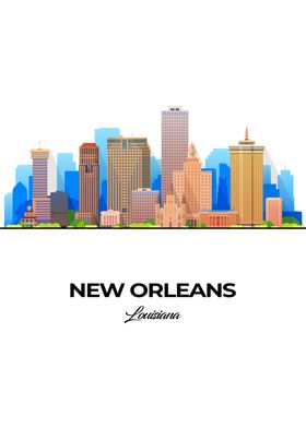 New Orleans Skyline