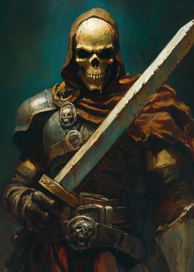 Skeleton Warrior with Sword