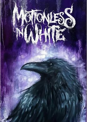 Motionless in White Raven Art