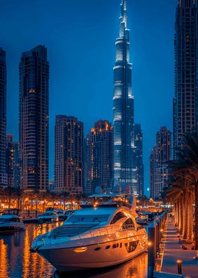 Luxury Yacht in Dubai