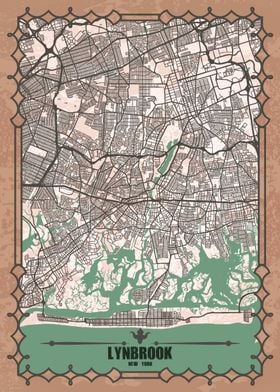 Lynbrook, New York Map