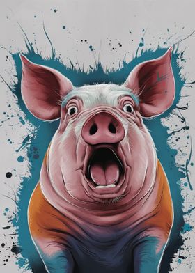 Shocked Pig