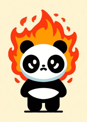 Burning Panda