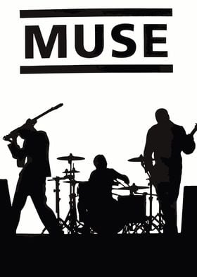 Muse Band Silhouette