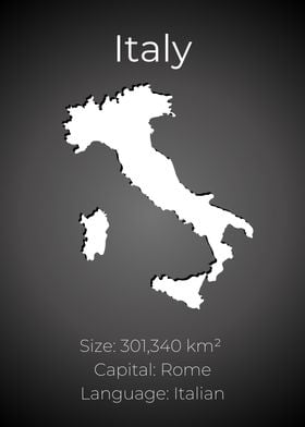 Italy Map 