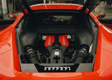 Ferrari (FERRARI 488 GTB) Engine Bay