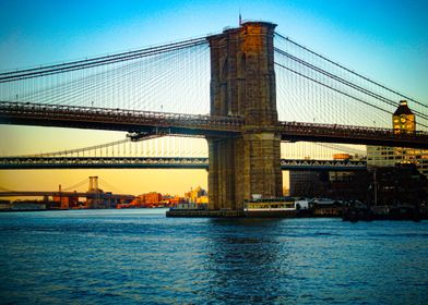 Brooklyn Bridge Sunset