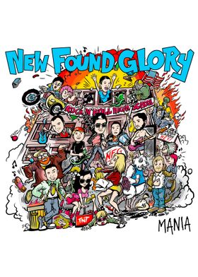 New Found Glory Mania Cartoon