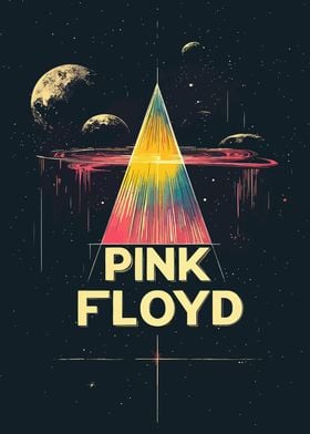 Pink Floyd Space Art band