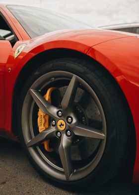 Ferrari (FERRARI 488 GTB) Wheel Close-up