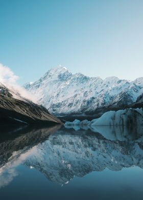 Glacier Snow-capped Mountain 