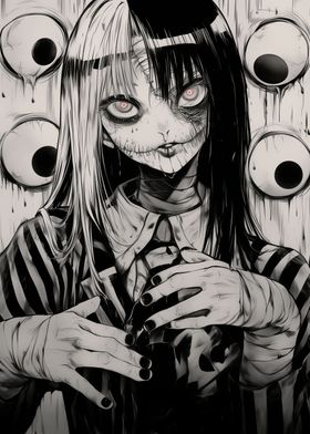 Creepy Anime Girl