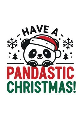 Pandastic Christmas Panda