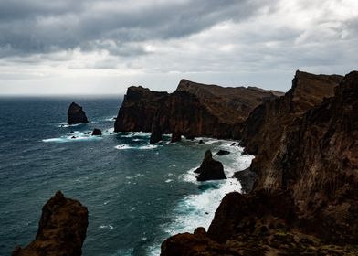 Madeira Rugged Coastline