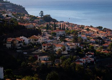 Funchal, Madeira, Coastal Town View