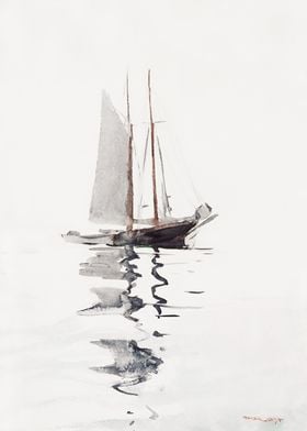 Sailboat Watercolor