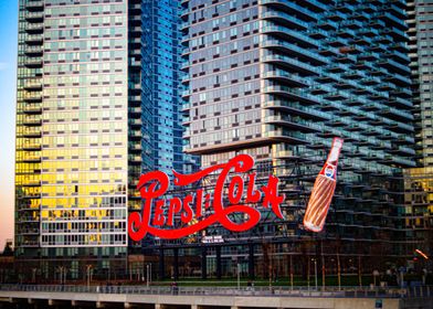 Pepsi Cola Sign