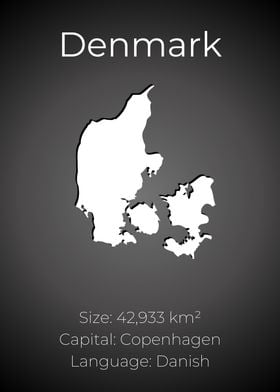 Denmark Map 