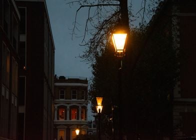 Street Lamp at Dusk