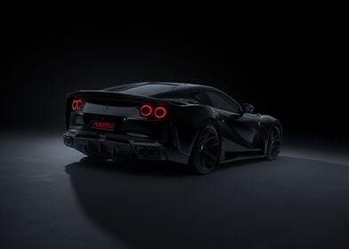 Black Ferrari 812 Superfast