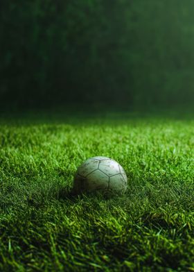 Soccer Ball on Grass