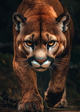 Cougar Close-Up