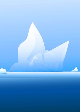 Iceberg in Blue