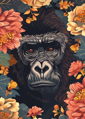 Gorilla in Bloom