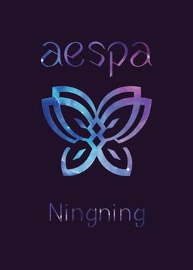 Aespa Ningning Logo