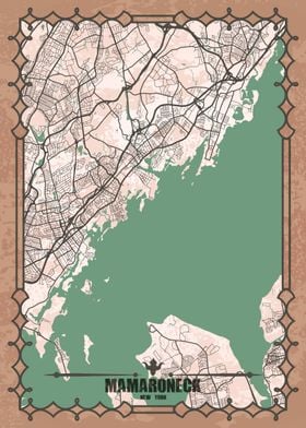 Mamaroneck, New York Map